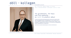 Desktop Screenshot of doell-rechtsanwaelte.de